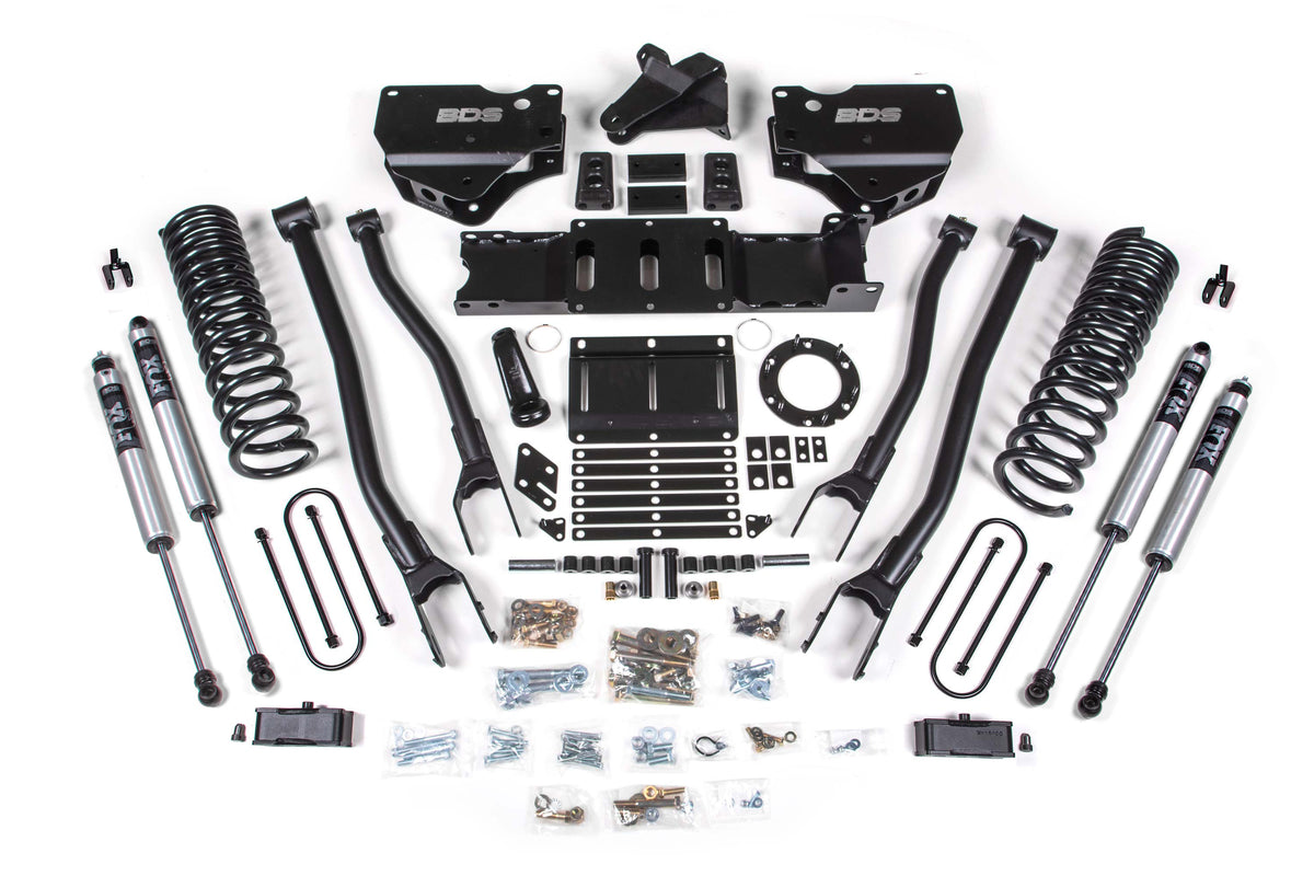 4 Inch Lift Kit w/ 4-Link - Ram 3500 (19-24) 4WD - Diesel
