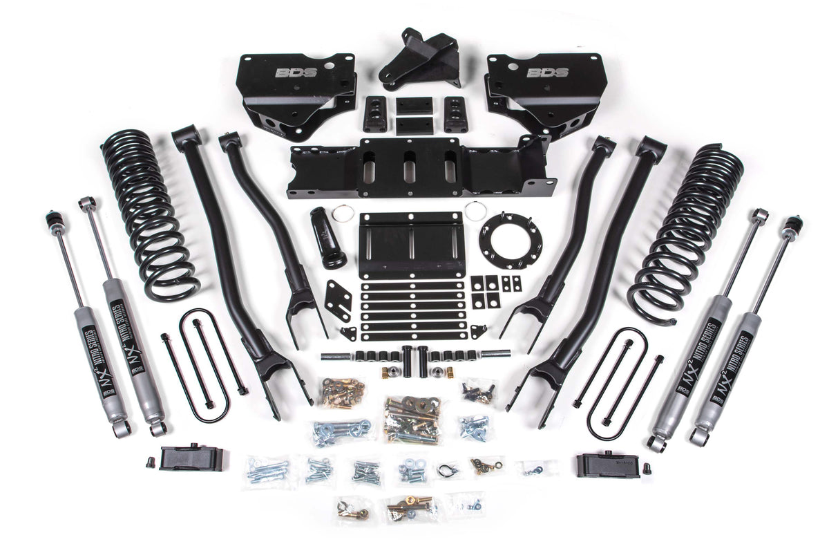 4 Inch Lift Kit w/ 4-Link - Ram 3500 (19-24) 4WD - Diesel