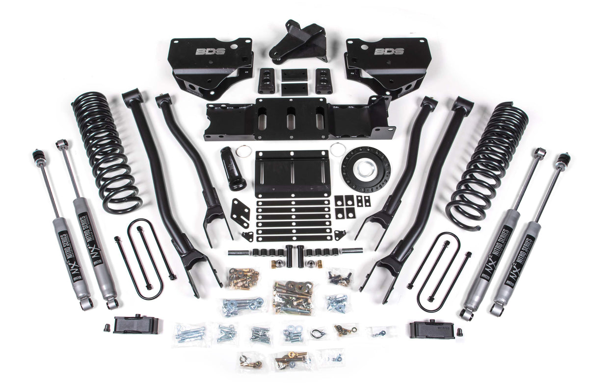 4 Inch Lift Kit w/ 4-Link - Ram 3500 (19-24) 4WD - Diesel