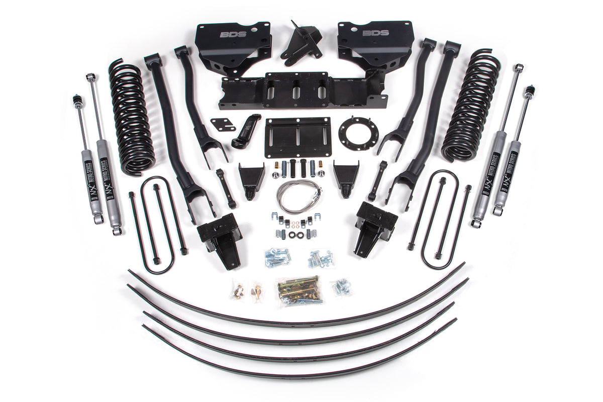 8 Inch Lift Kit w/ 4-Link - Ram 3500 (19-24) 4WD - Diesel
