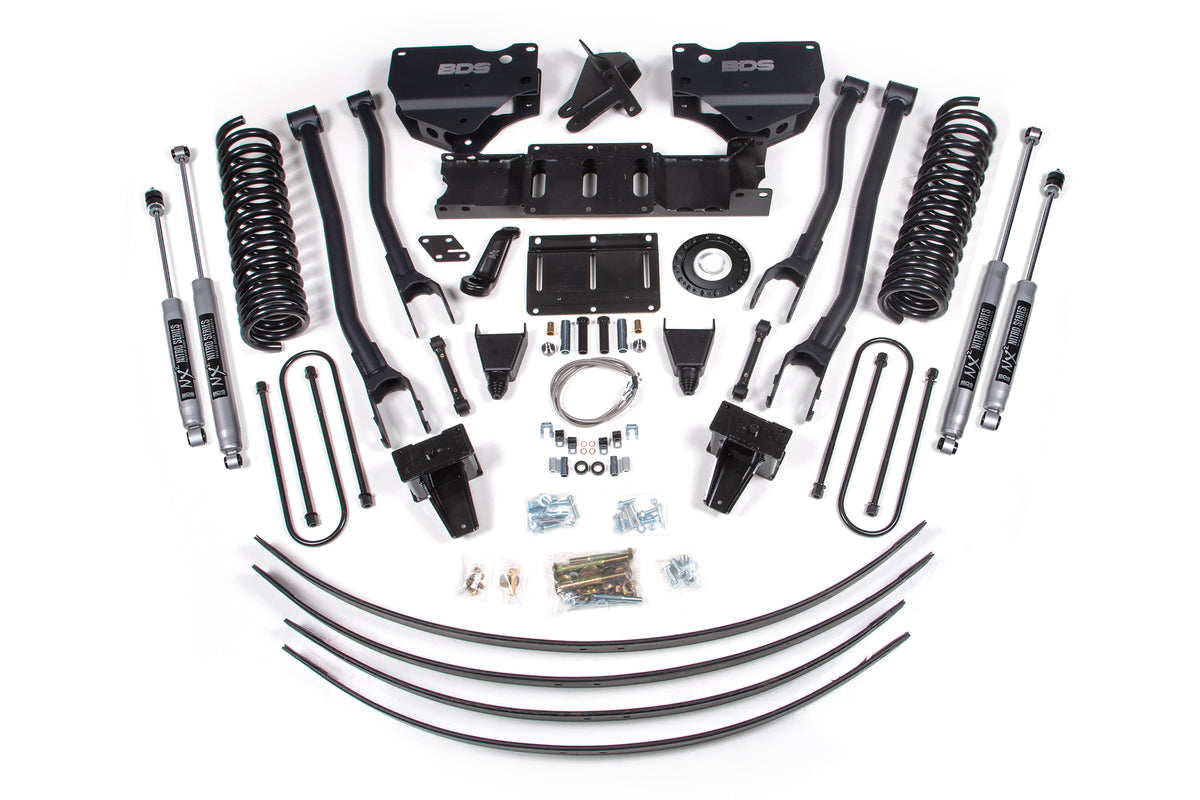 8 Inch Lift Kit w/ 4-Link - Ram 3500 (19-24) 4WD - Diesel