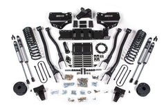 5.5 Inch Lift Kit w/ 4-Link - Ram 3500 w/ Rear Air Ride (19-24) 4WD - Gas