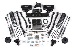 6 Inch Lift Kit w/ 4-Link - Ram 3500 w/ Rear Air Ride (19-24) 4WD - Diesel