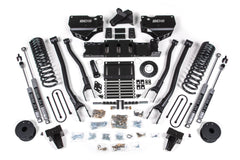 6 Inch Lift Kit w/ 4-Link - Ram 3500 w/ Rear Air Ride (19-24) 4WD - Diesel