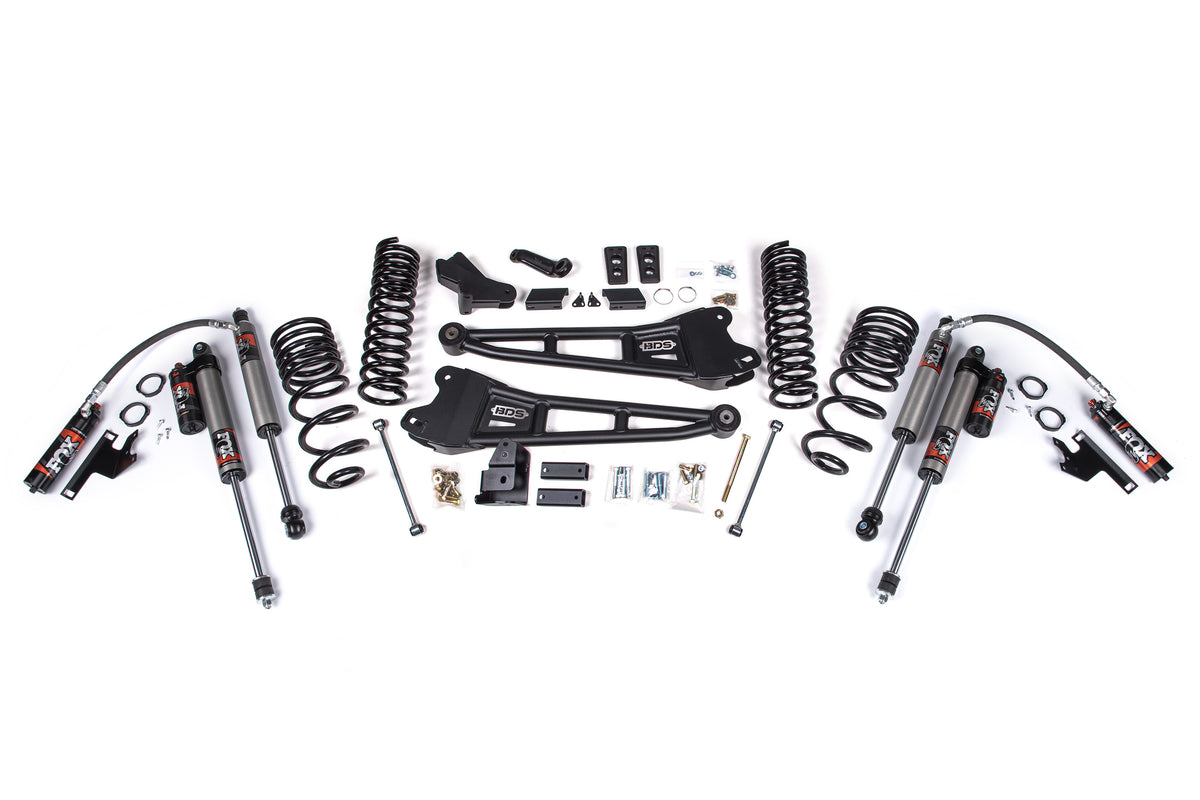 4 Inch Lift Kit w/ Radius Arm - Ram 2500 (14-18) 4WD - Diesel