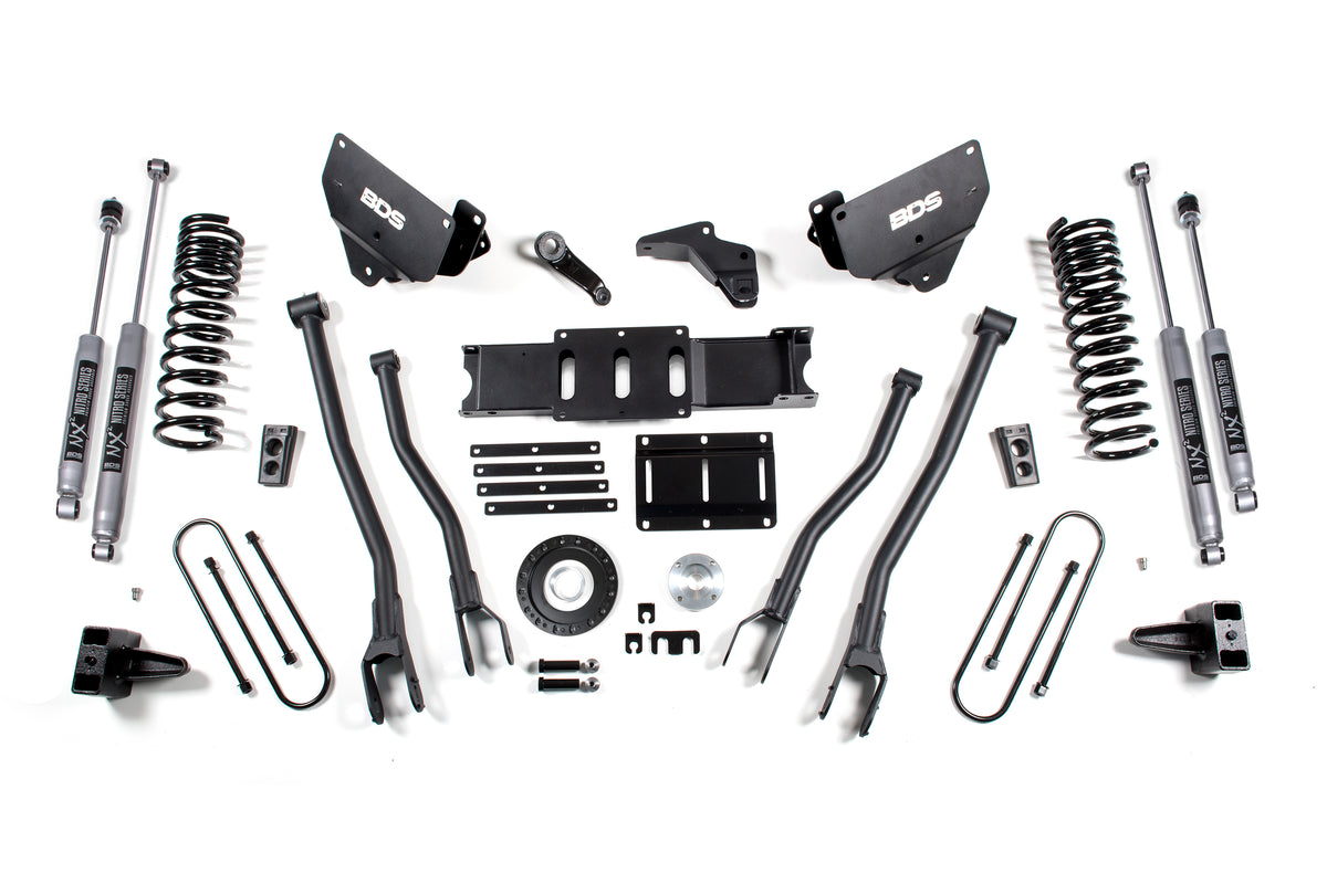 6 Inch Lift Kit w/ 4-Link - Ram 3500 (13-18) 4WD - Diesel