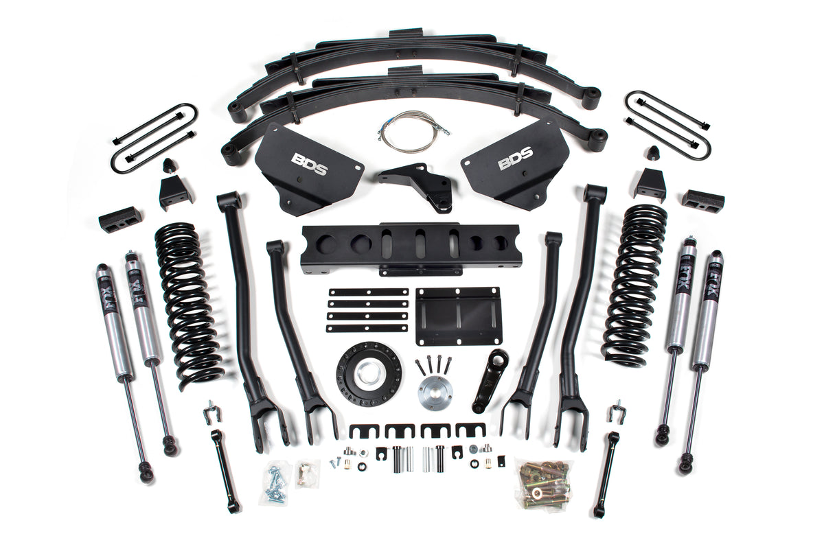 8 Inch Lift Kit w/ 4-Link - Ram 3500 (13-18) 4WD - Diesel