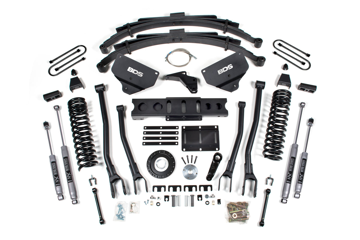 8 Inch Lift Kit w/ 4-Link - Ram 3500 (13-18) 4WD - Diesel