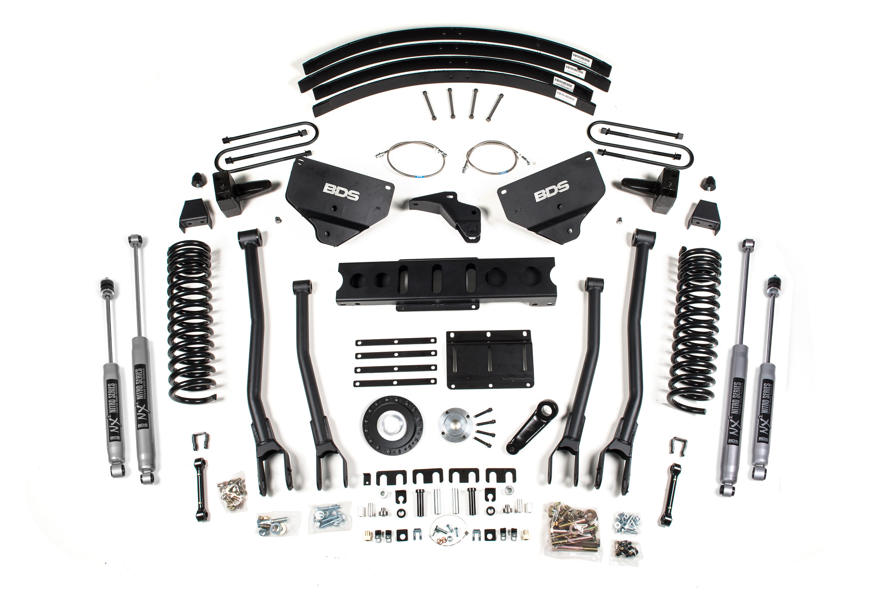 8 Inch Lift Kit w/ 4-Link - Ram 3500 (13-18) 4WD - Diesel