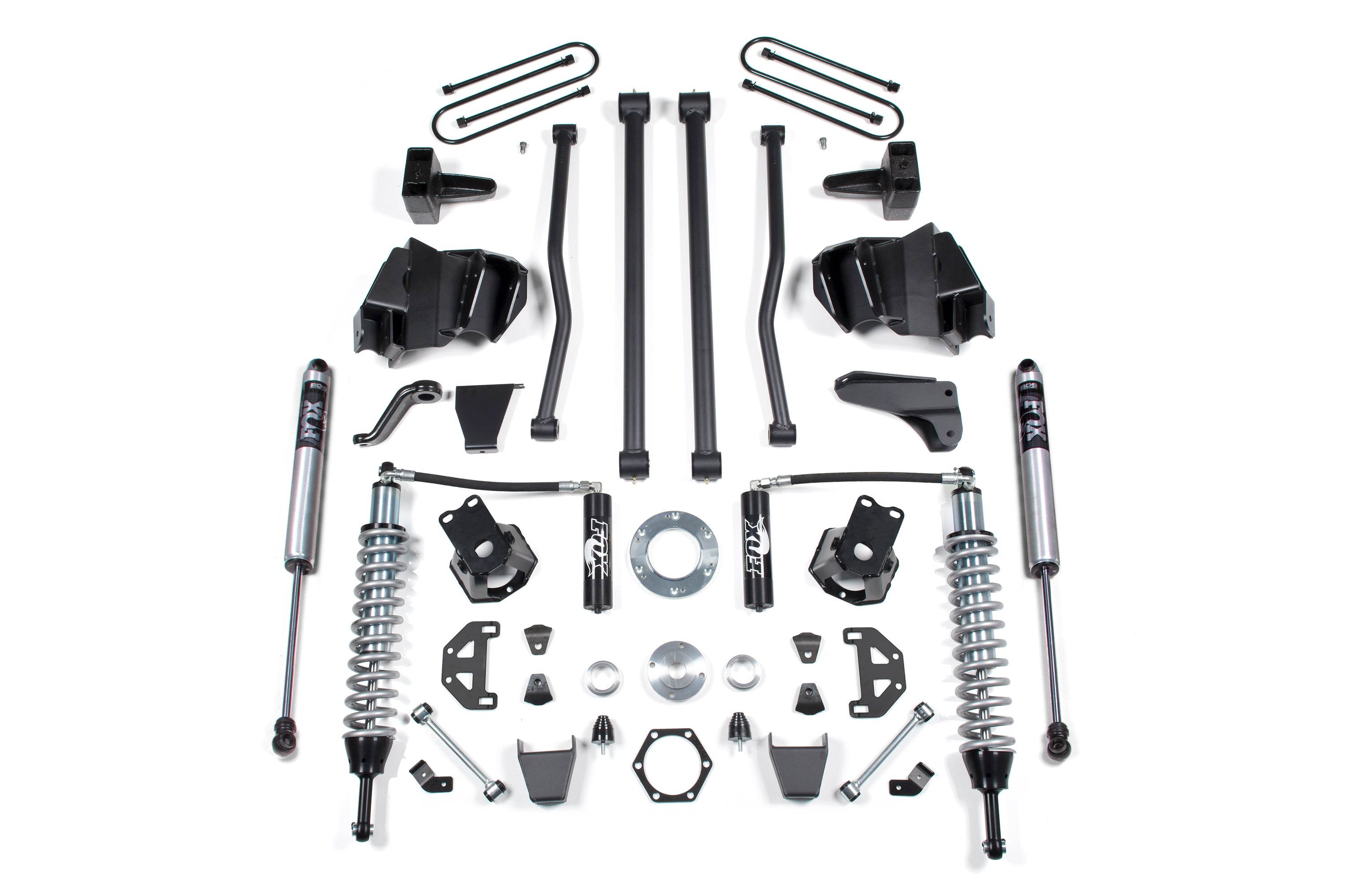 6 Inch Lift Kit - Long Arm & FOX 2.5 Coil-Over Conversion - Dodge Ram 2500/3500  (2008) 4WD - Diesel