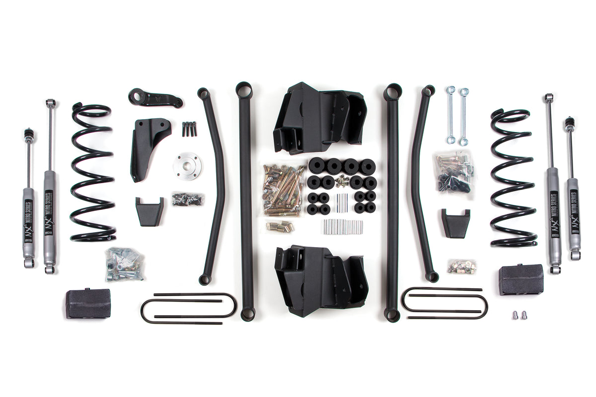 6 Inch Lift Kit - Long Arm - Dodge Ram 2500/3500  (2008) 4WD - Gas