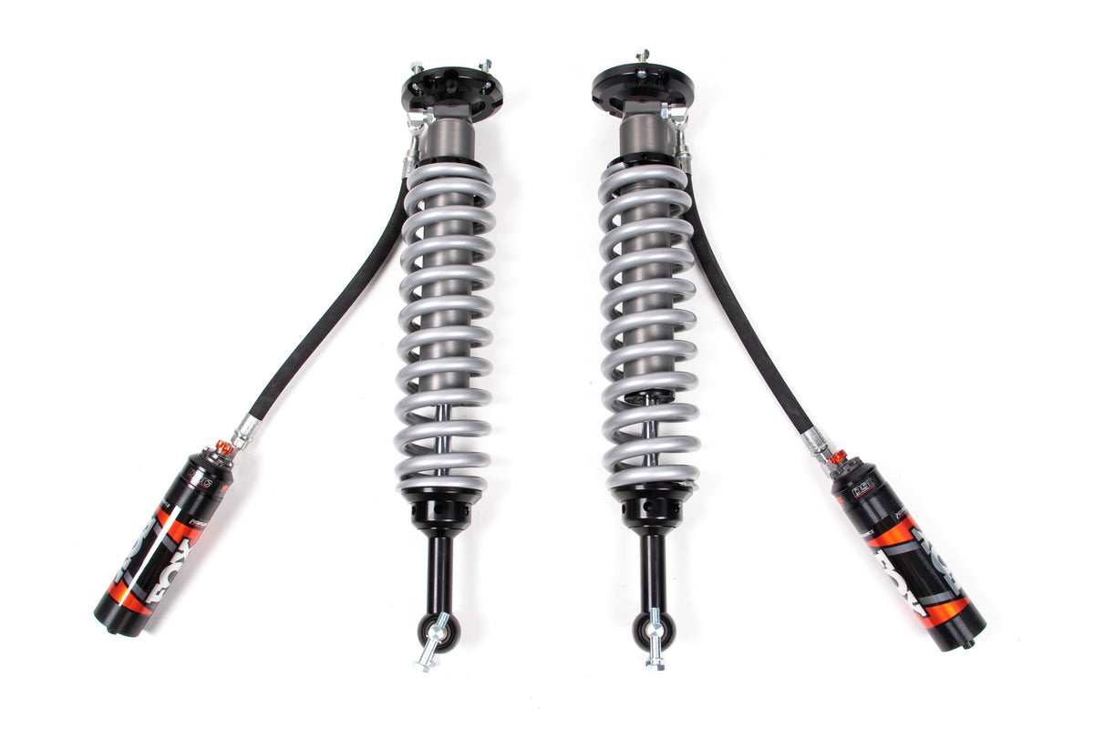 FOX 2.5 Coil-Over Shocks w/ DSC Reservoir Adjuster - 4 Inch Lift - Performance Elite Series - Ford F150 (15-20) 4WD