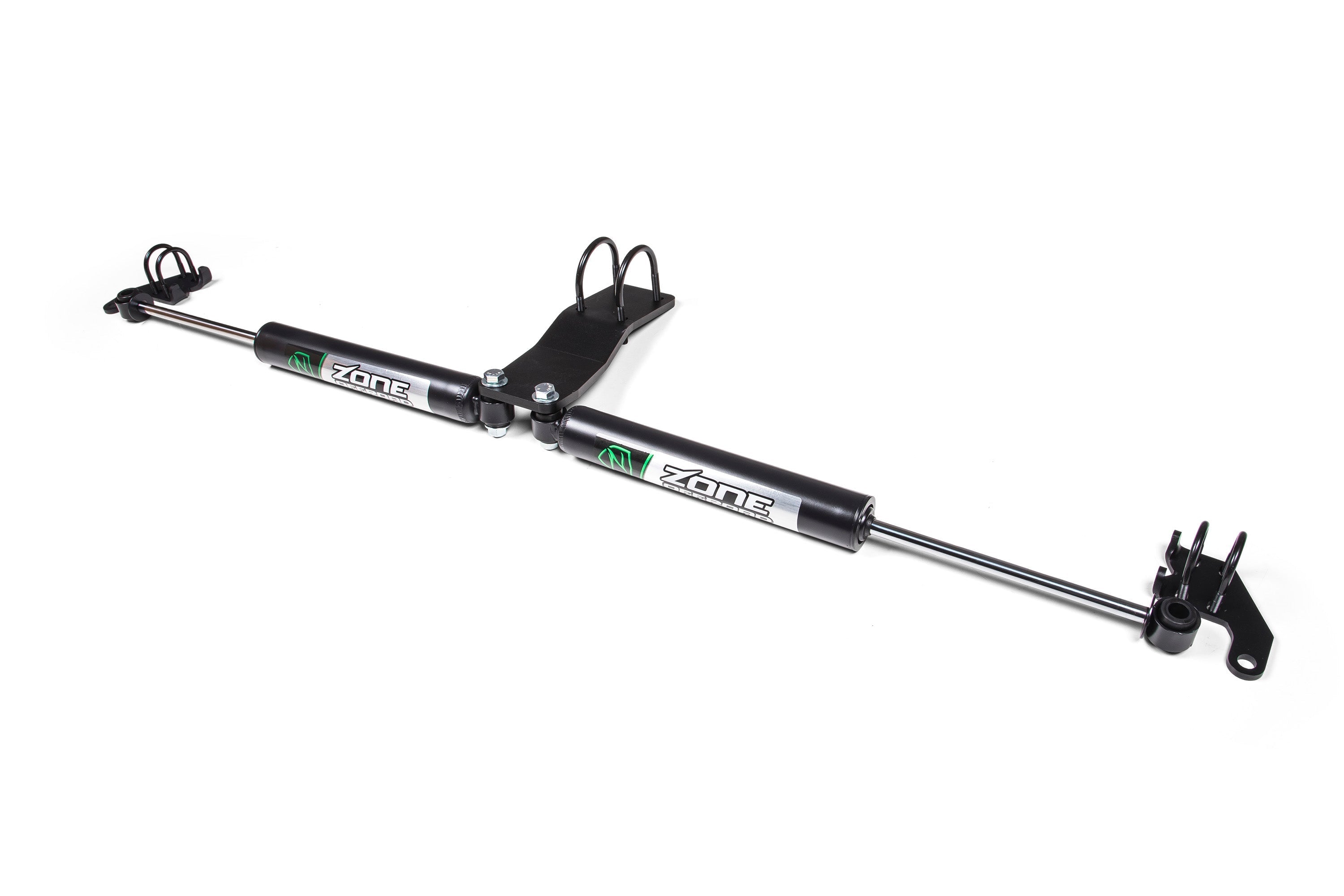 Zone Offroad Dual Steering Stabilizer Kit w/ Shocks | Jeep Wrangler JL (18-23) and Gladiator JT (20-23)