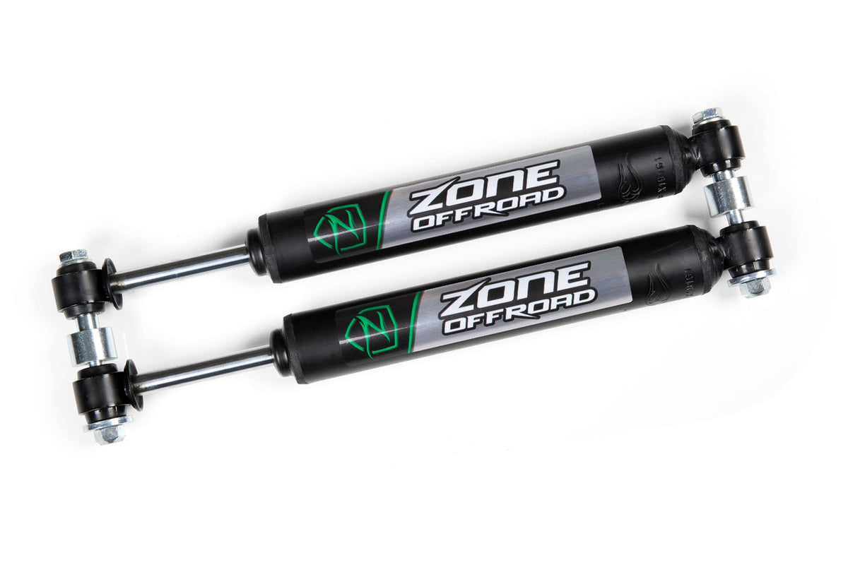 Zone Offroad Dual Steering Stabilizer Kit with Shocks | RAM 2500 (14-23) and RAM 3500 (13-23)