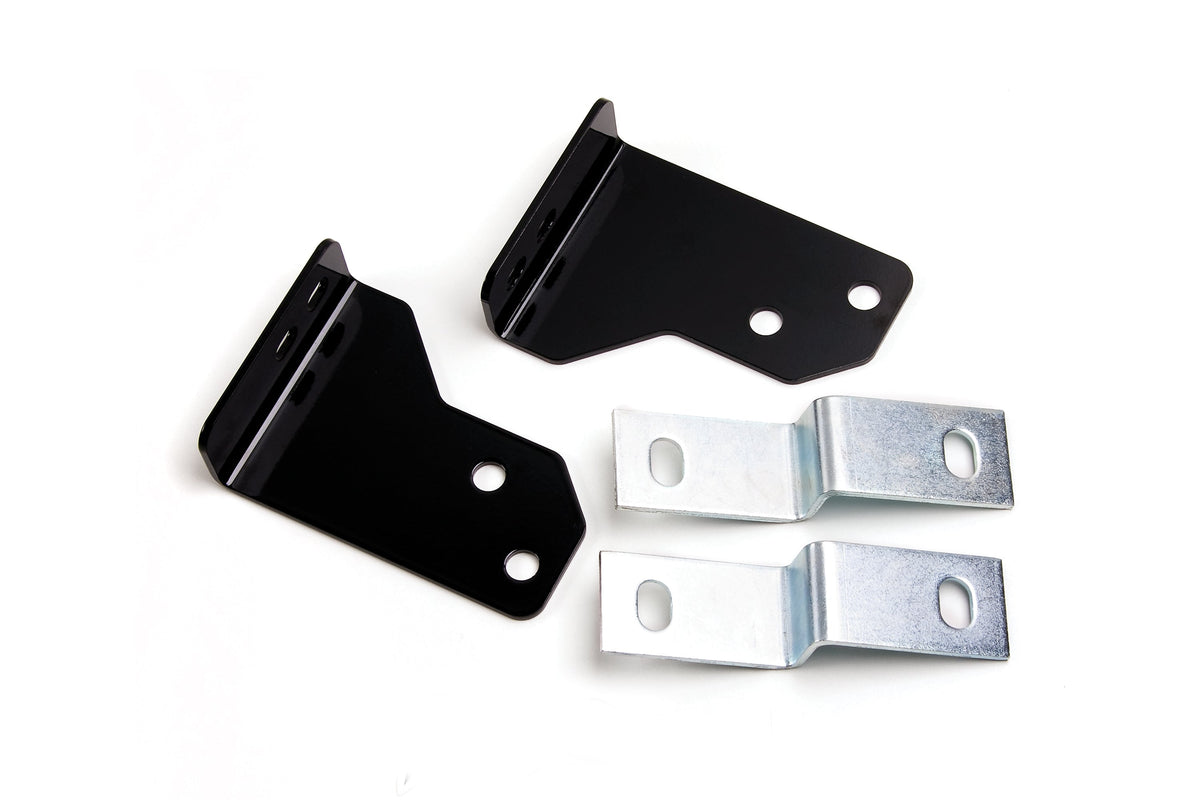 Zone Offroad 2" Rear Bumper Relocation Brackets | Jeep Wrangler JK (07-18)